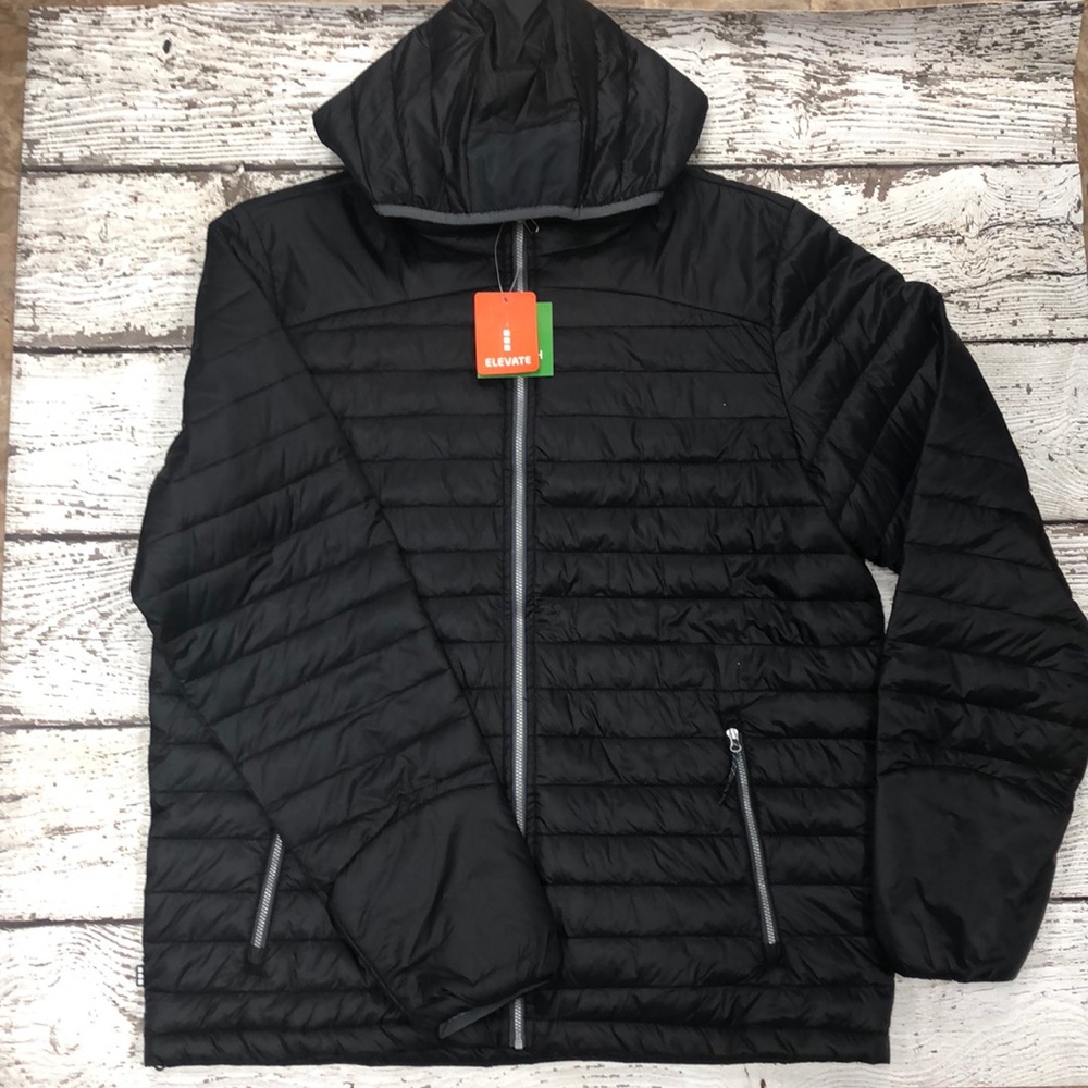 Quilted puffer jacket